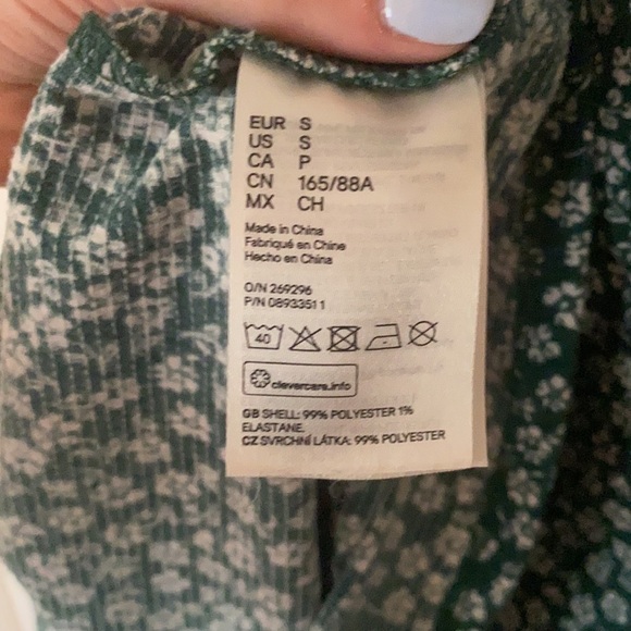 Green Floral Dress - Picture 6 of 6